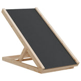 Vidaxl Dog Run Board 70x35 cm Festkiefergrau