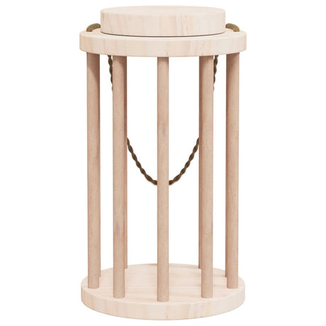 Vidaxl hooiruif pour lapins Ø15x25,5 cm de bois solide solide