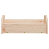 Vidaxl Hooiruif for kaniner 28x10x10 cm Solid Pinewood