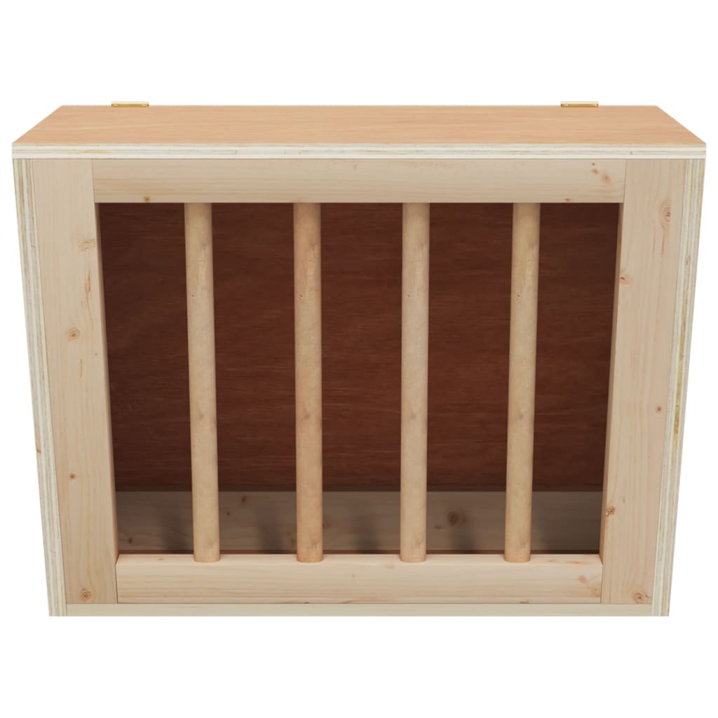Vidaxl hooirif pour lapins 25x18.5x20,5 cm