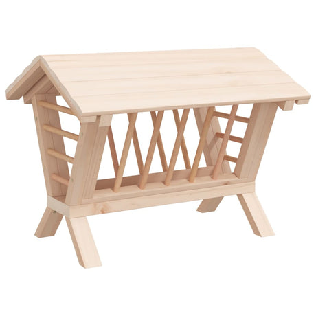 Vidaxl hooirif pour lapins 44x33x33 cm en pin solide