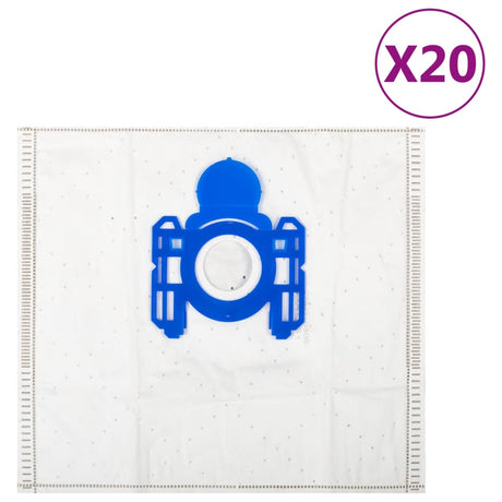 Sacs d'aspirateur VidaXL pour AEG taille 28 20 pièces