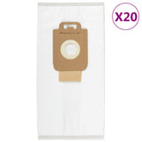 Sacs d'aspirateur VidaXL pour nilfisk king 20 pièces