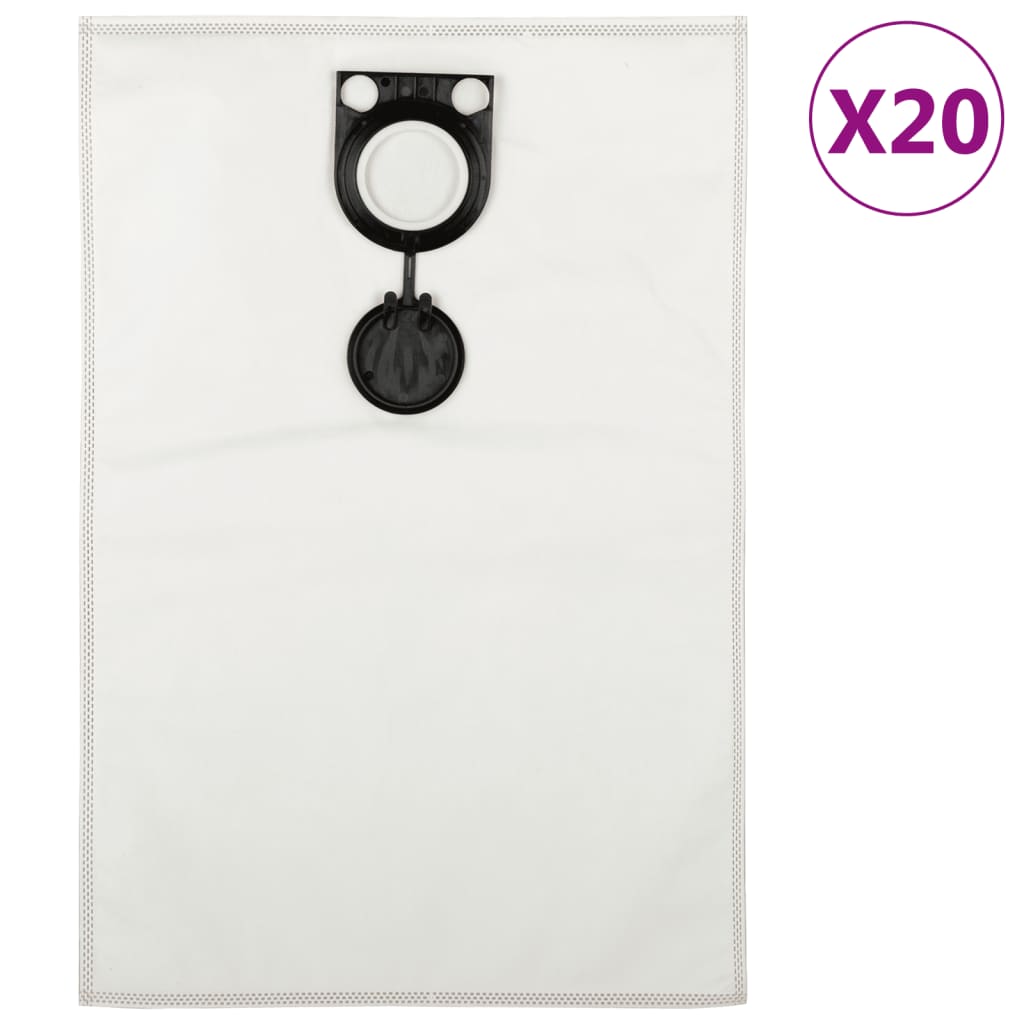 Sacs d'aspirateur VidaXL pour Bosch gaz - starmix 20 pcs