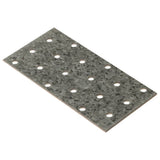 Plaques VidaXL perforées 40 pcs 2 mm 120x60 mm acier galvanisé