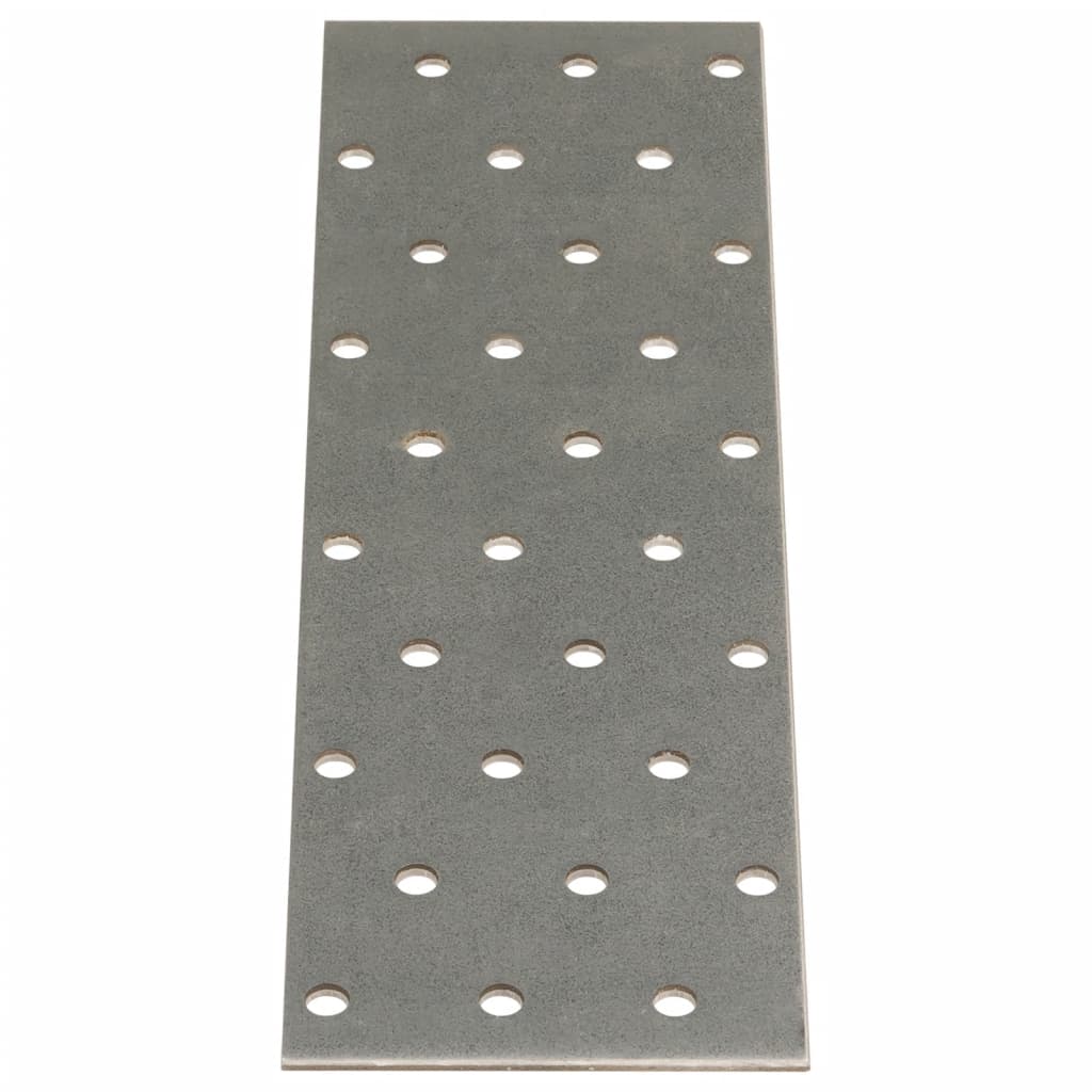 Płytki vidaxl perforowane 40 szt. 2 mm 200x60 mm stal ocynkowana