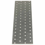Plaques VidaXL perforées 20 pcs 2 mm 300x80 mm acier galvanisé