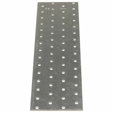 Plaques VidaXL perforées 20 pcs 2 mm 300x80 mm acier galvanisé