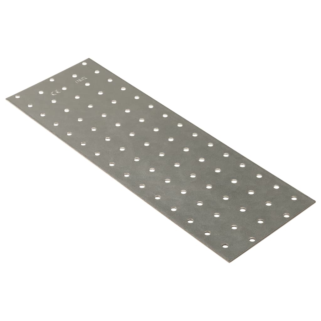 Płytki vidaxl perforowane 20 szt. 2 mm 300x100 mm stal ocynkowana