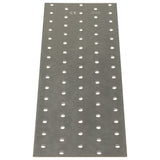 Vidaxl plates perforated 20 pcs 2 mm 300x100 mm galvanized steel