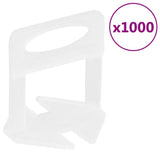 Vidaxl pinces de nivellement pour carrelage 1000 pièces 1 mm