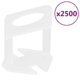 Vidaxl pinces de nivellement pour carrelage 2500 pcs 1 mm