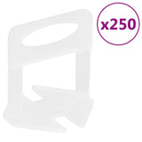 Vidaxl pinces de nivellement pour carrelage 250 pièces 1,5 mm