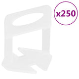 Vidaxl pinces de nivellement pour carrelage 250 pièces 2 mm