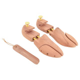 Embauchoir VidaXL avec chausse-pied EU 38-39 bois de cèdre massif