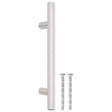 VidaXL poignées 10 pcs 96 mm acier inoxydable couleur argent