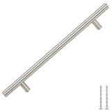 Vidaxx poignées 5 pcs 192 mm acier inoxydable couleur argent