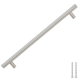 VidaXL poignées 5 pcs 224 mm acier inoxydable couleur argent