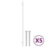 Vidaxl Patriage 5 ST 480 mm en acier inoxydable Colore