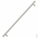 VidaXL Poignées 5 pcs 480 mm acier inoxydable couleur argent