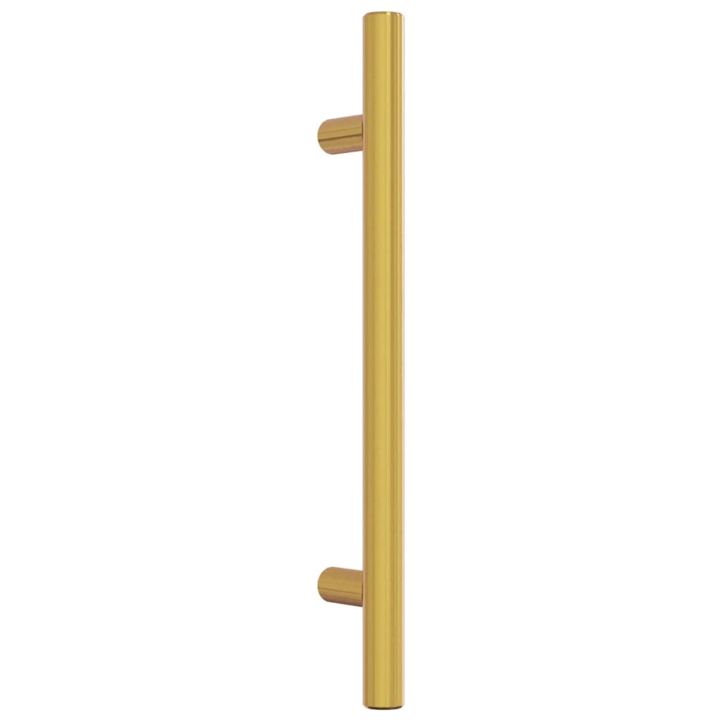 Vidaxl handles 10 st 128 mm stainless steel gold colored