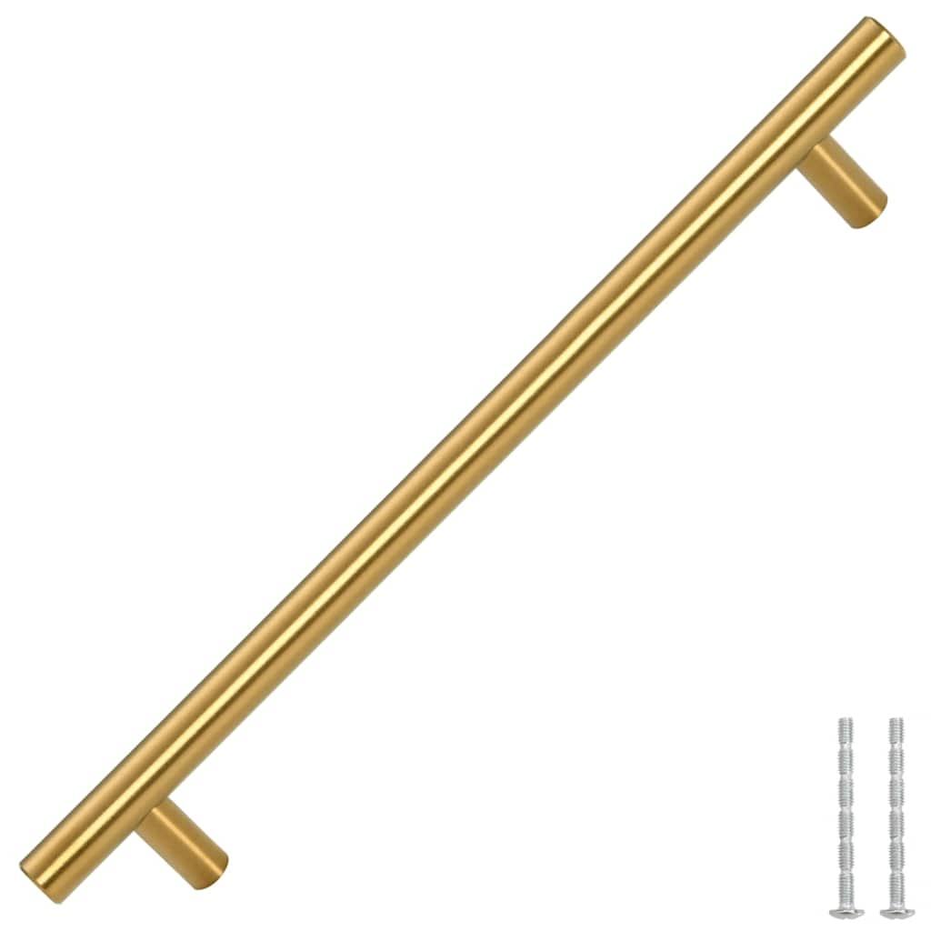 Vidaxl handles 5 st 192 mm stainless steel gold colored