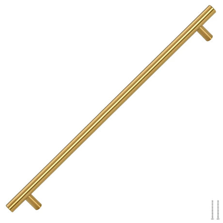 VidaXL poignées 5 pcs 480 mm acier inoxydable doré