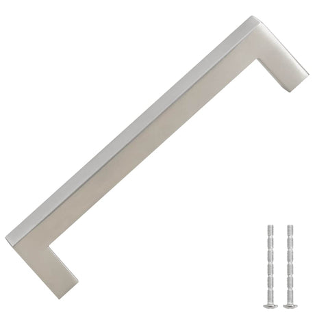 Vidaxx poignées 10 pcs 128 mm acier inoxydable couleur argent