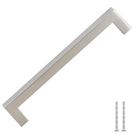 Vidaxx poignées 10 pcs 160 mm acier inoxydable couleur argent
