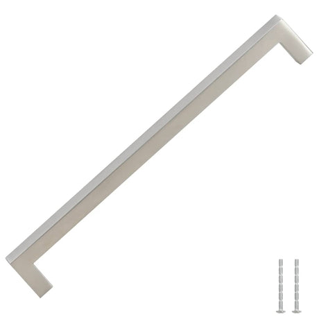 VidaXL poignées 5 pcs 224 mm acier inoxydable couleur argent