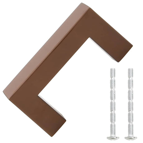 VidaXL poignées 10 pcs 64 mm acier inoxydable couleur bronze