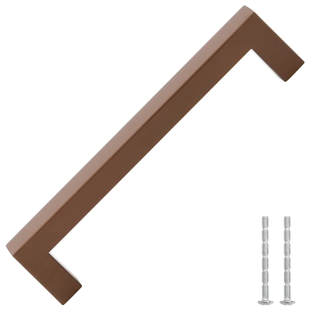 Vidaxx poignées 10 pcs 160 mm acier inoxydable couleur bronze