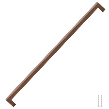 VidaXL Poignées 5 pcs 480 mm acier inoxydable couleur bronze