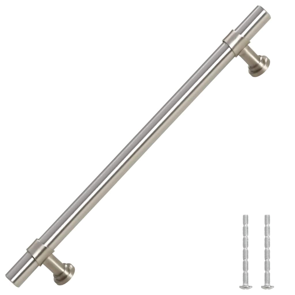 Vidaxx poignées 10 pcs 160 mm acier inoxydable couleur argent