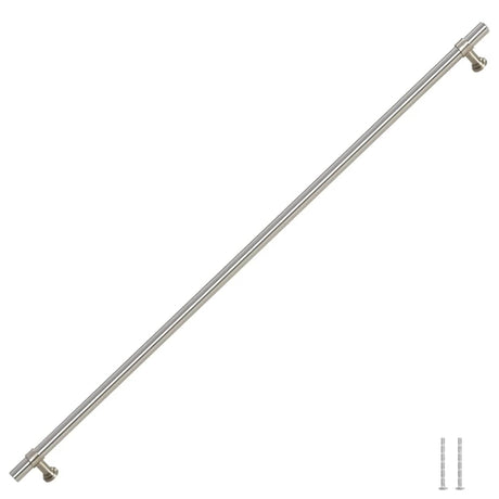VidaXL poignées 5 pcs 480 mm acier inoxydable couleur argent