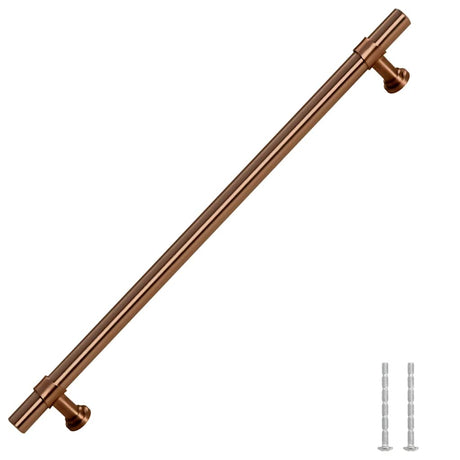 VidaXL Poignées 5 pcs 480 mm acier inoxydable couleur bronze