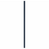 Vidaxl Fence Posts 10 st 150 cm Gray en acier galvanisé