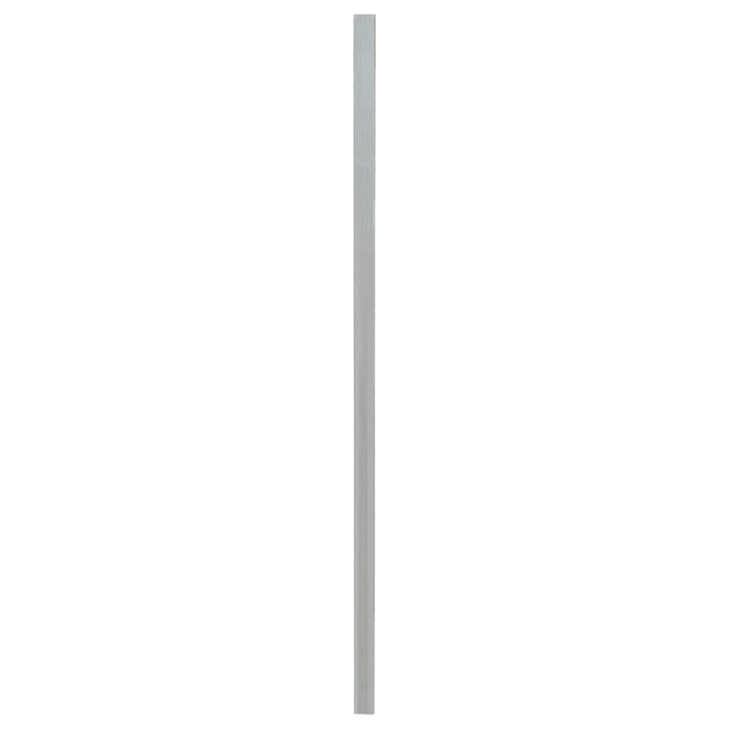 Vidaxl fence posts 10 st 150 cm galvanized steel silver colored