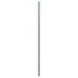 Vidaxl fence posts 10 st 150 cm galvanized steel silver colored