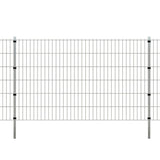 Vidaxl Fence Posts 10 St 170 cm galvanizované ocelové stříbrné barvy