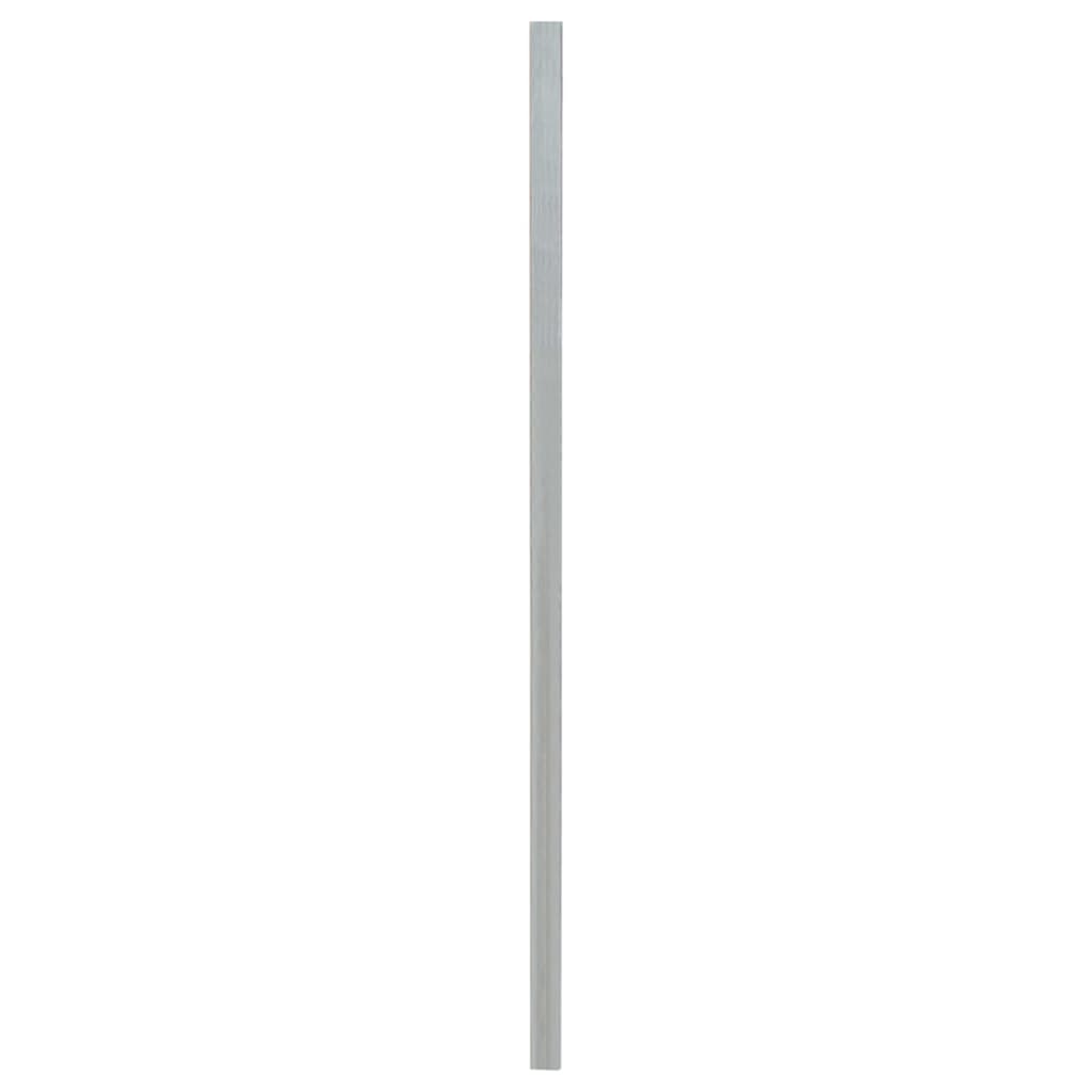 Vidaxl Fence Posts 10 st 200 cm en acier galvanisé en acier couleurs