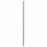 Vidaxl Fence Posts 20 St 200 cm galvanizované ocelové stříbrné barvy