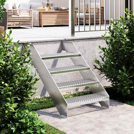 Vidaxl Step Step Grid 60x24x7 cm Acier galvanisé