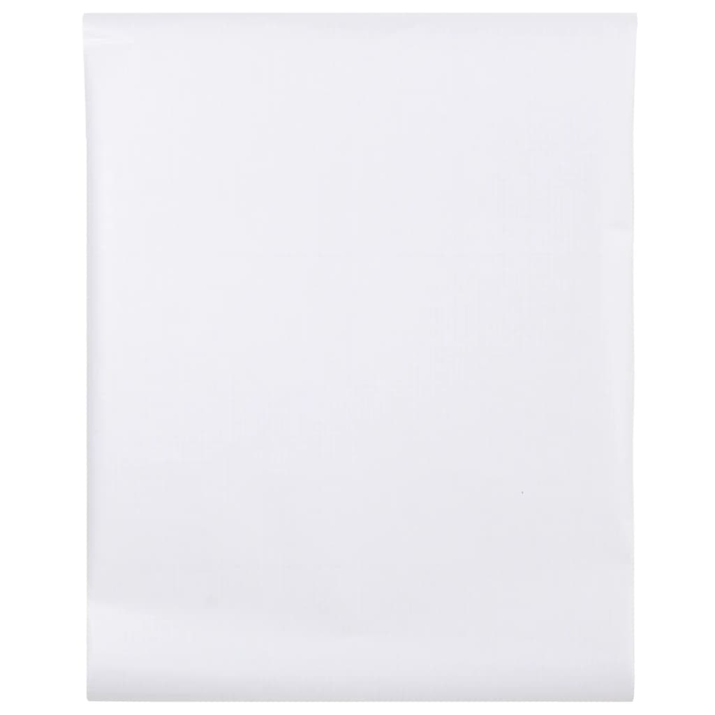 Vidaxl Window Foils Mat PVC blanc