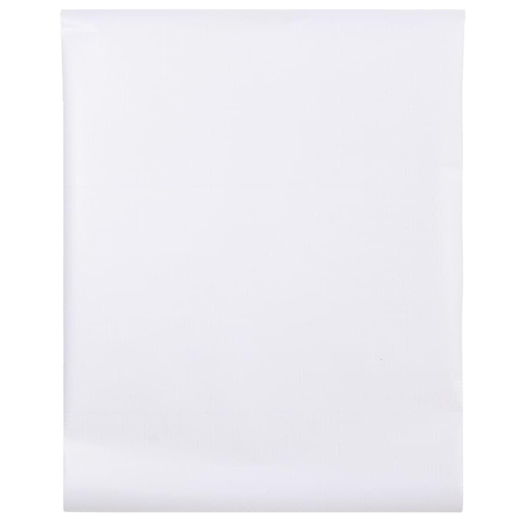 Vidaxl Window Foils Mat PVC blanc