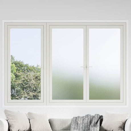 VidaXL Films pour fenêtres PVC mat blanc
