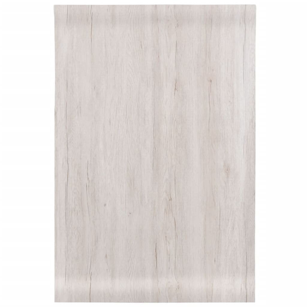 Aceites de muebles de Vidaxl Autoadhesivo Madera Look 90x500 cm PVC