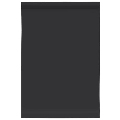 VidaXL Film pour meubles autocollant 90x500 cm PVC noir mat