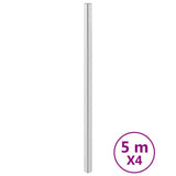 VidaXL Film pour meubles autocollant 90x500 cm PET couleur argent