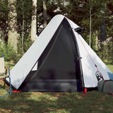 Vidaxl Dome Tent de 3 personas Imploading de tela blanca